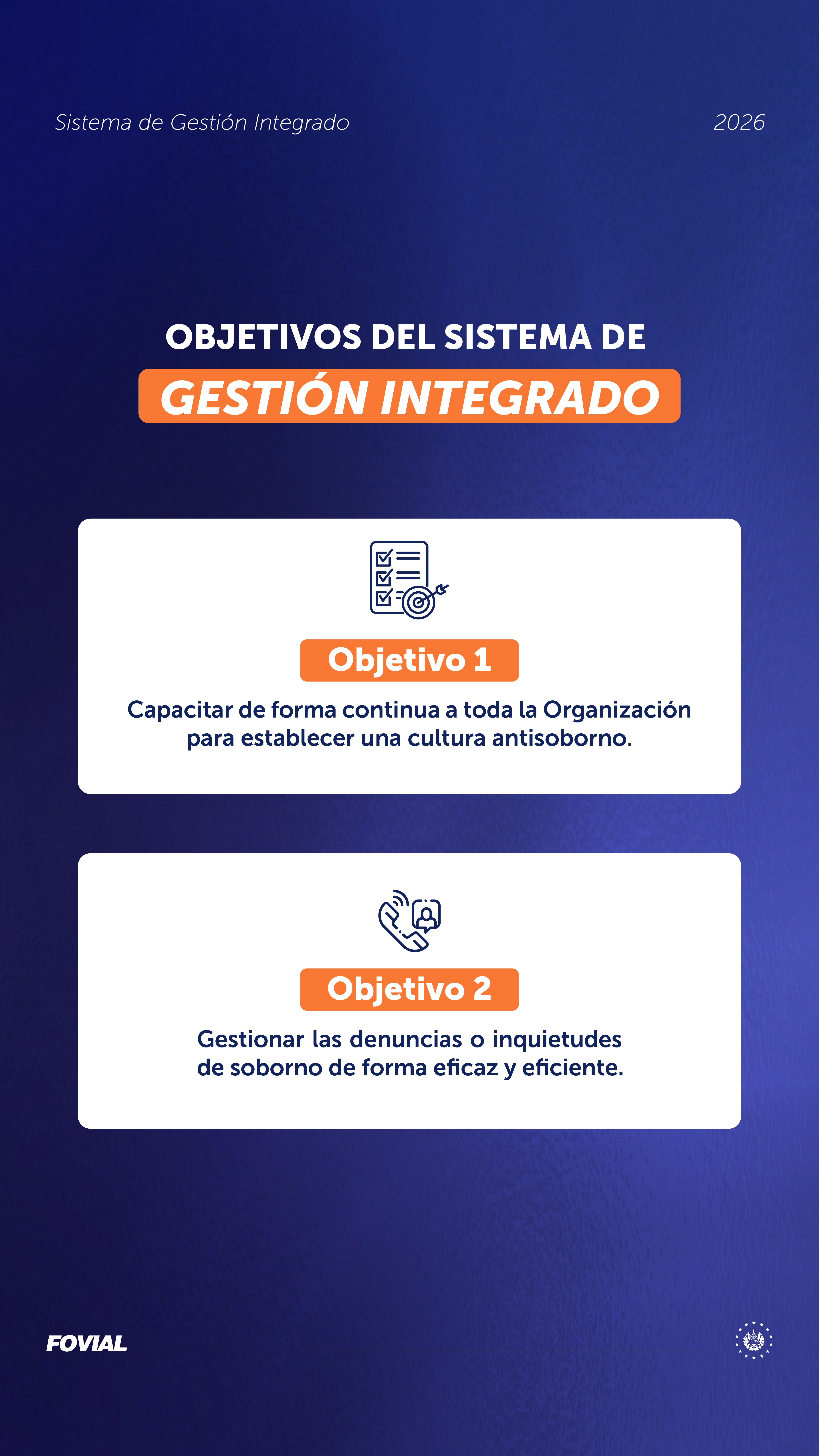 Objetivos SGAS